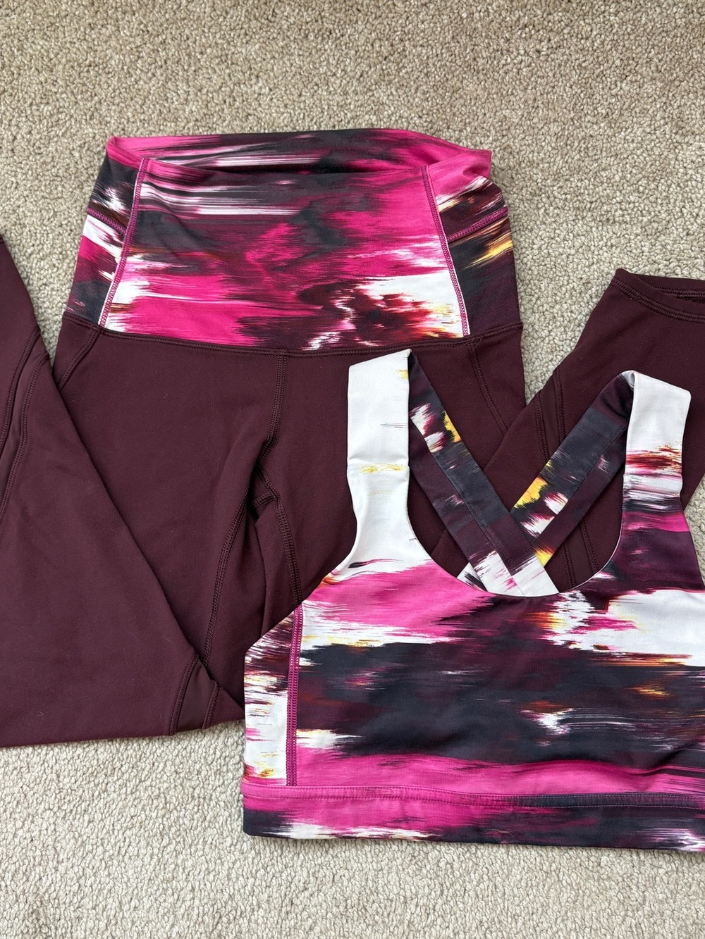 Lululemon Leggings (size 2) And Sports Bra (size 6) Set